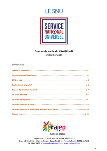 Service National Universel