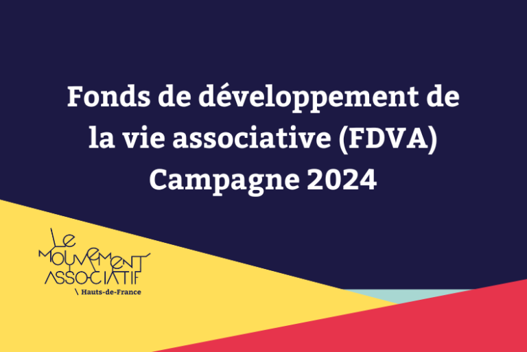 Fonds de développement de la vie associative (FDVA)- Campagne 2024