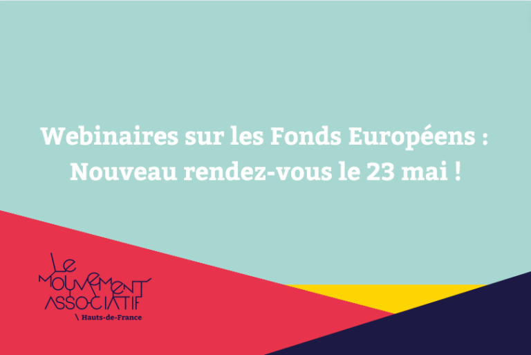 Webinaires sur les Fonds Européens : Nouveau rendez-vous le 23 mai !
