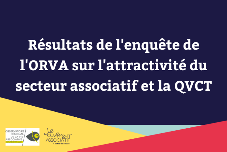 Attractivité du secteur associatif et QVCT : les résultats de l'enquête